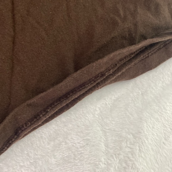 Brown muscle shirt / wide-shoulder tank top - Picture 16 of 16